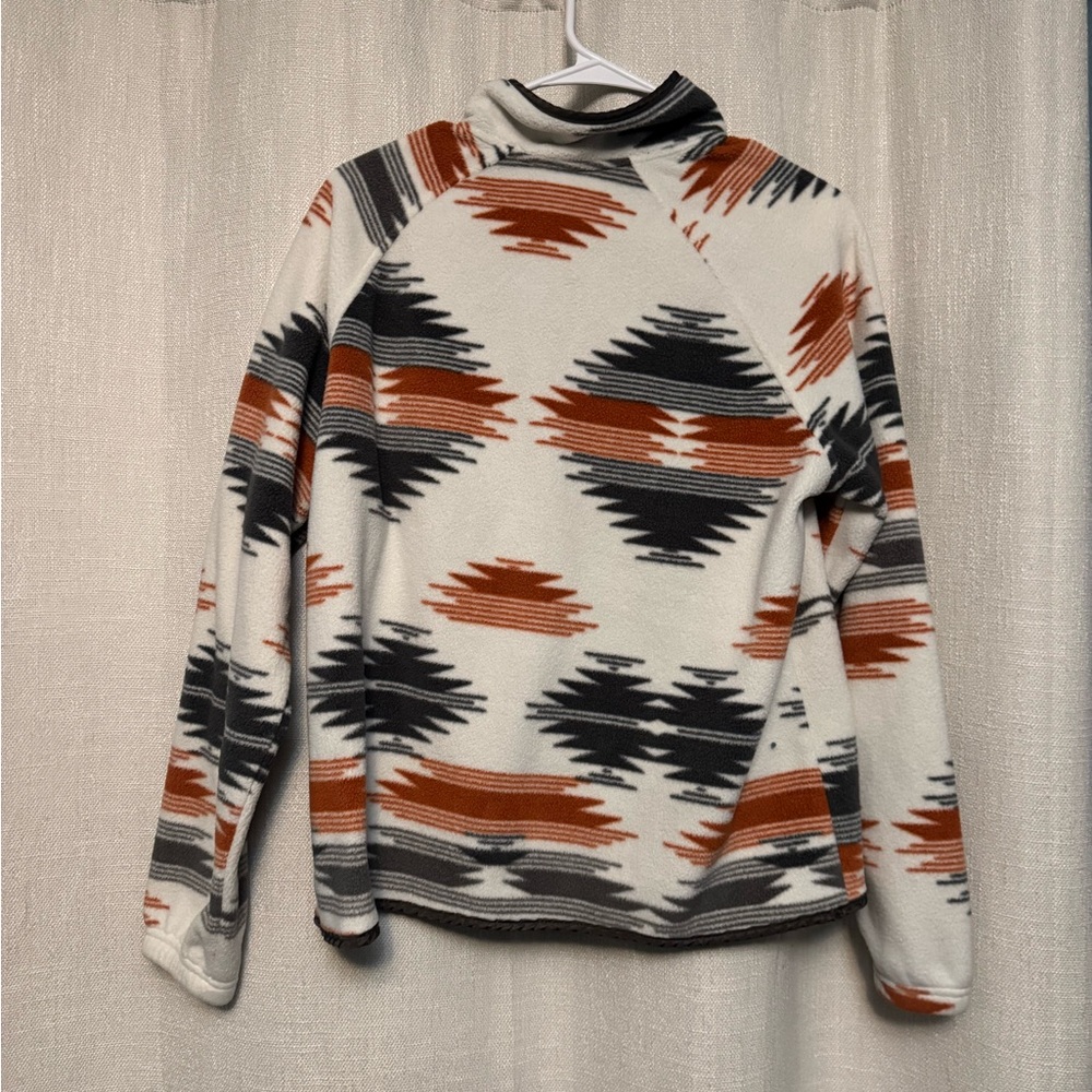 Tribal Pattern Fleece Jacket - Picture 2 of 3